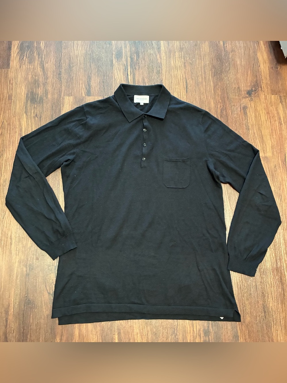 Eric Bompard Cashmere blend polo sweater
